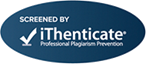 Screened by iThenticate Badge